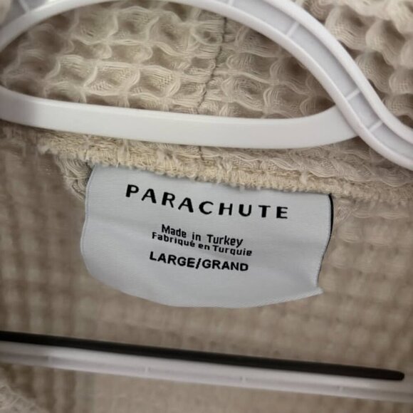 Parachute Waffle Robe, Tan (Size L) - Picture 2 of 4